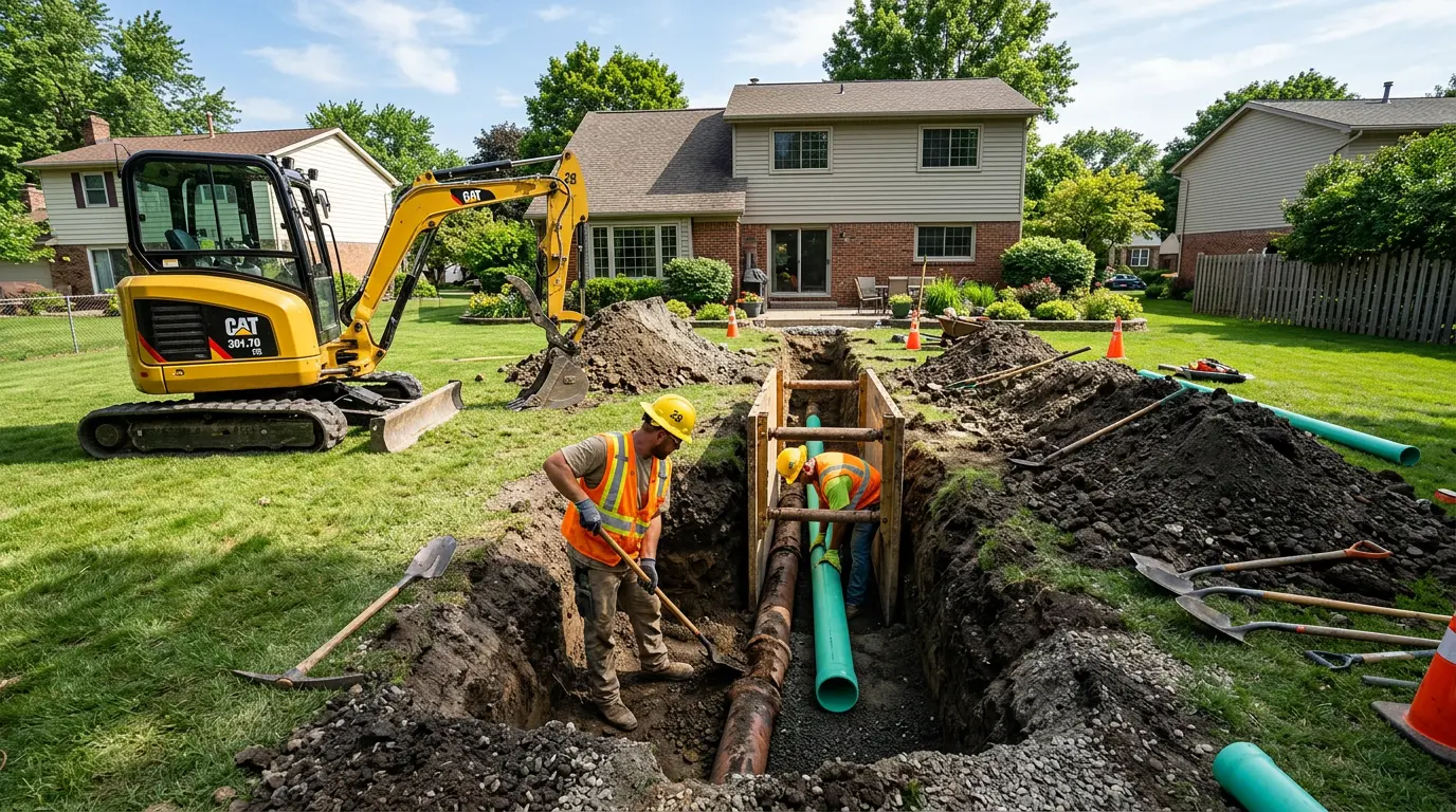 Sewer Line Repair in Eagan, MN